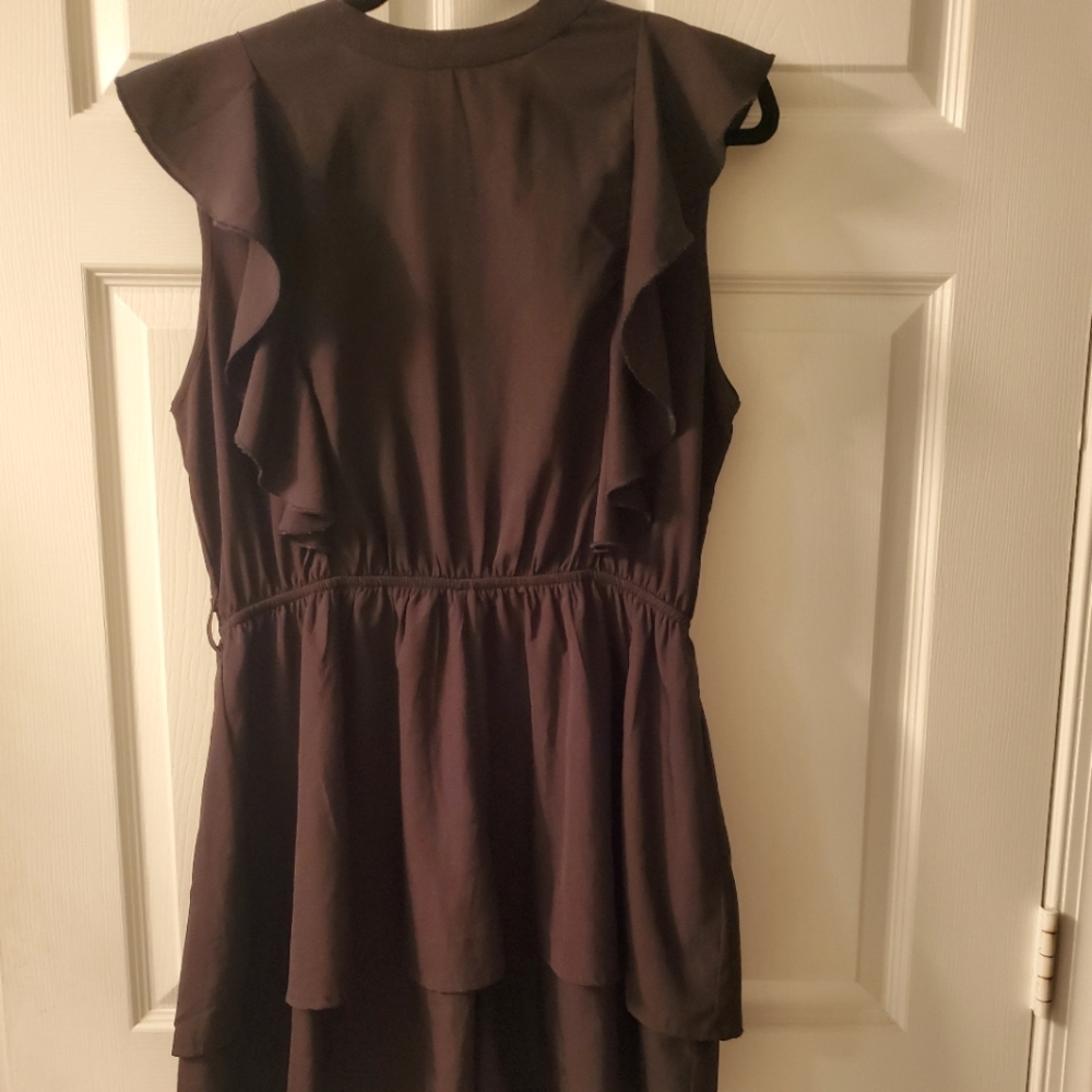 BooHoo Black Romper (Size: 12)